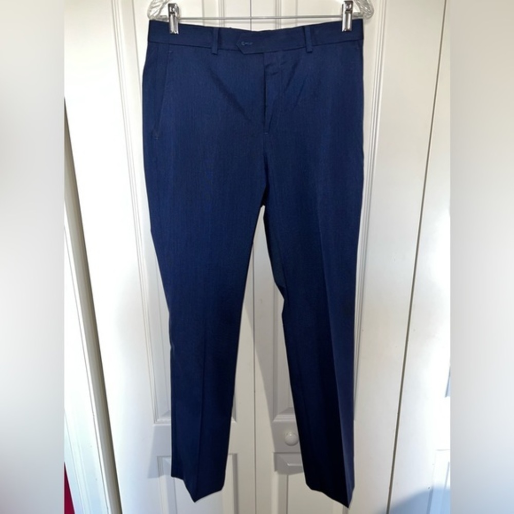 apt 9 Extra Slim Fit Blue Mens Dress Slacks  30x32‎